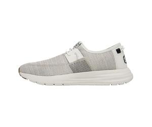 HEYDUDE Sirocco Sneaker Herren | Leichtes Textil-Obermaterial mit Easy-On-Schnürsystem, Gummilaufsohle und herausnehmbare Schaumstoffsohle, Waschbar