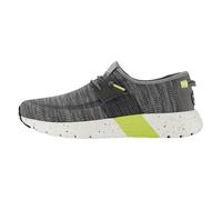HEYDUDE - Herren Sirocco M Sport Mode Sirocco Sneaker Schuhe, Heather Grey/Charcoal, 44