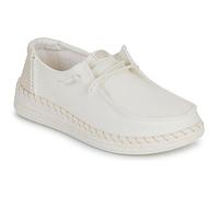 HEYDUDE Slip on Wendy Espadrille Woven White in Weiss 38