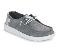 HeyDude - Women's Wendy Metallic Sparkle - Sneaker, Gr. 36, grau (Charcoal)