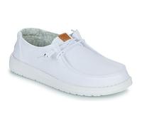 HEYDUDE Slip on Wendy Stretch Canvas in Weiss 39