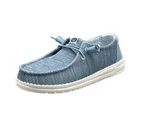 HEYDUDE Sportliche Slipper für Damen, blau, Größe 36 EU