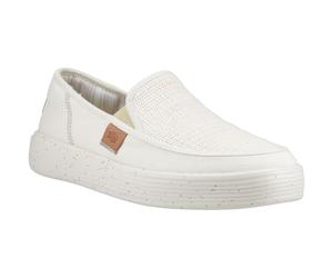 HEYDUDE Sunapee Küstenlinie Baumwollmischung Herren Knochen Loafers EU 43 / UK 9