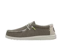Hey Dude Herren Sneaker Wally Braided flacher Schuh Braun 42 EU