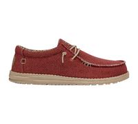 HeyDude - Wally Braided - Sneaker, Gr. 42, rot (PompeianRed)