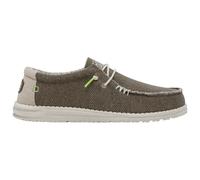 HeyDude - Wally Braided - Sneaker, Gr. 43, braun/grau (Fossil)