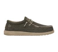 HeyDude - Wally Braided - Sneaker, Gr. 45, braun/beige (ArmyII)