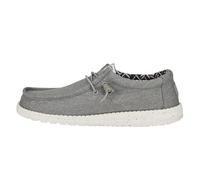 HeyDude - Wally Canvas - Sneaker, Gr. 43, grau (LightGrey)