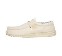 HeyDude - Wally Canvas - Sneaker, Gr. 43, beige (StoneWhite)