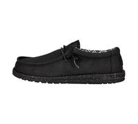 HEYDUDE Wally Canvas Herren, Slip on Schuhe | Obermaterial aus Canvas-Mischung mit Easy-On-Schnürsystem, Herausnehmbare Schaumstoffsohle und flexible Sohle