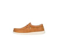HEYDUDE Slip-on Schuhe Wally Classic Herren Mokassin-Stil Tan Größe 44