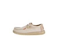 HeyDude - Wally Coastline Jute - Sneaker, Gr. 44, beige (Silver)