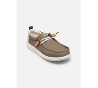 HEYDUDE - Wally Craft Linen - Grün - Sneaker - Größe 42