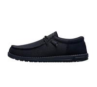 HEYDUDE Wally Funk Mono Herren, Slip-On Schuhe | Dehnbares atmungsaktives Textil-Obermaterial, Elastische Schnürsenkel und Memory-Foam-Einlegesohle, Flexible Sohle