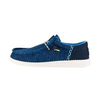 HEYDUDE Wally Funk Open Mesh - Mens Shoes - Blue/White - Size EU 43