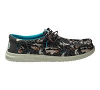 Hey Dude Shoes Wally H2O Tropical Black Tropical für Herren, schwarz, Gr. 45 EU