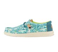 HEYDUDE Wally H2O Tropical - Mens Shoes - Blue Tropical - Size EU 45