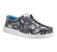 HEYDUDE Wally H2O Tropical Nylon Herren Schwarz Tropical Bootsschuhe EU 47.5 / UK 12