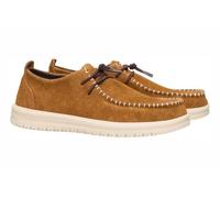 HEYDUDE Wally NXT Moc, Mokassin-Schuhe, modisch, lässig, Unisex, Spice Brown Wood Ash, 42 EU