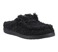 HEYDUDE Wally Polyester Herren Schwarz/Schwarz Clogs EU 44.5 / UK 10