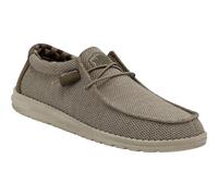HEYDUDE Wally Sox Faux Suede Herren Beige Bootsschuhe EU 40,5 / UK 7
