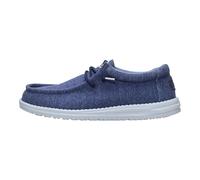 HeyDude - Wally Stretch Jersey - Sneaker, Gr. 46, blau (Navy)