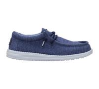 HeyDude - Wally Stretch Jersey - Sneaker, Gr. 41, blau (Navy)