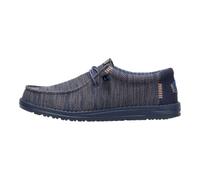 HEYDUDE Wally Stretch Sox Herren - Slip-on Schuhe - Mokassin-Stil - Marineblazer, 44