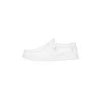 HEYDUDE - Wally Stretch Sox Herren - Slip-on Schuhe - Mokassin-Stil, White, 41 EU