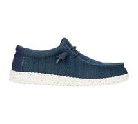 HEYDUDE - Herren Wally Stretch Sox Slip-On Schuhe, Navy, 44