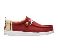 Hey Dude Wally Summer Linen Schuhe rot/beige - 44