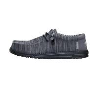 HEYDUDE Wally Workwear für Herren, Herrenschuhe, Slip-On-Slipper für Herren, bequem und leicht, Granitgrau/Schwarz, 47 EU