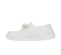 HEYDUDE Wendy Bow Essentials, Damenschuhe, Damen-Slipper Slipper, bequem und leicht, Weiss/opulenter Garten, 39 EU