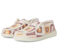 HEYDUDE Wendy Cottage Häkel-Loafer für Damen, Petal Pink/Multi, 41 EU