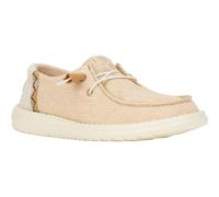 HEYDUDE Wendy Crafted Boho Baumwolle Damen Tan Loafers EU 37 / UK 4