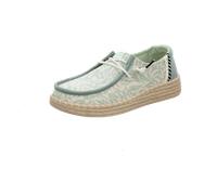 HEYDUDE Wendy Espadrille Retro Palm Celadon Gree für Damen, grün, Größe 38 EU