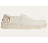 HEYDUDE Espadrille Wendy Woven Damen Slip-on ohne Schnürung Weiß Größe 39