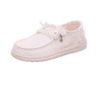 Hey Dude Wendy Frayed Canvas Holzschuhe EU 37 Snow White