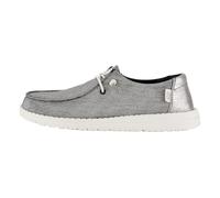 HeyDude - Women's Wendy Metallic Sparkle - Sneaker, Gr. 40, grau (Charcoal)