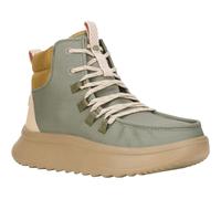 HEYDUDE Wendy Peak Apres PU beschichtetes Segeltuch Damen Olive Stiefel EU 40,5 / UK 7