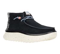 HEYDUDE Wendy Peak Hi Wildleder Damen Schwarz Stiefel EU 38 / UK 5
