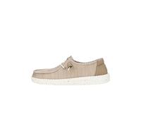 HEYDUDE Wendy Stretch Sox Damen - Slippers Flache Schuhe - Mokassin Stil, Walnut, 37