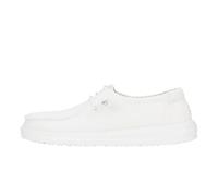 HEYDUDE Wendy Stretch Sox Damen - Slippers Flache Schuhe - Mokassin Stil, White, 39