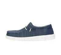 HEYDUDE Wendy Stretch Sox - Zapatos Estilo Mocasín para Mujer, Navy, 40