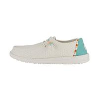HEYDUDE Women Wendy Boho Crochet Off White Casual Moccasin 41 EU