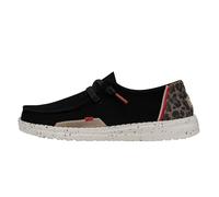 HEYDUDE Women Wendy Sport Mesh Black Casual Moccasin 37 EU