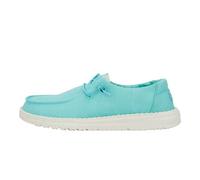 HEYDUDE Damensneaker Wendy Canvas Türkis Größe 41 EU
