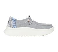 HeyDude - Women's Wendy Peak Chambray Woven - Sneaker, Gr. 38, weiß (Grey)
