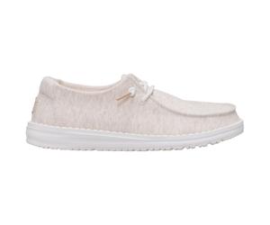 HeyDude - Women's Wendy Stretch Jersey - Sneaker, Gr. 37, grau (Oatmeal)