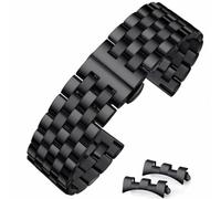 HEYOZURY Edelstahlarmband für Uhr,Metall Uhrenarmbänder Geeignet Ersatzband Armbänder für Damen&Herren,12mm 14mm 16mm 18mm 19mm 20mm 21mm 22mm 24mm Edelstahl Uhrenarmbänder